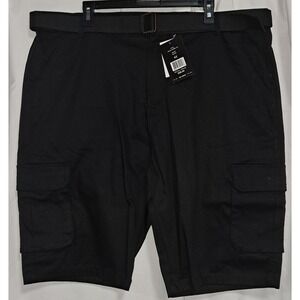 Blu Rock Men's Cargo‎ Shorts, Black, Size 42, 25 in long